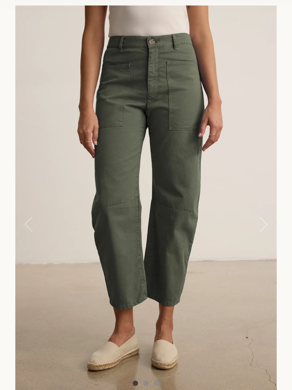 Brylie Twill Utility Pant by Velvet